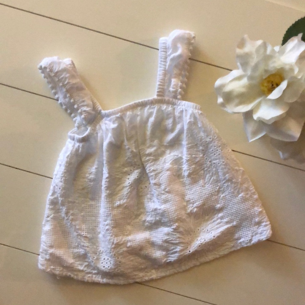 Excellent condition Cat & Jack lace top
